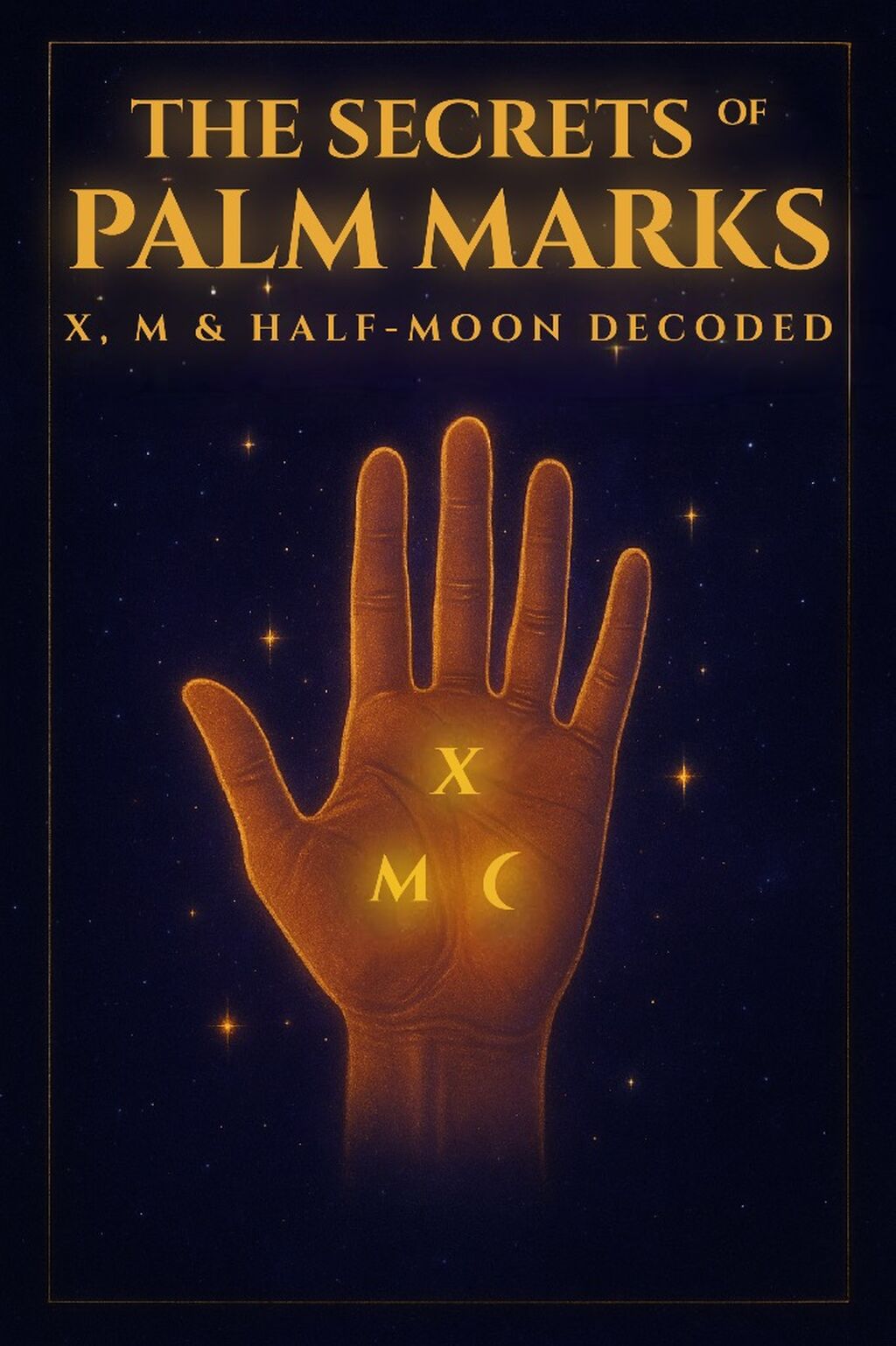 The Secrets of Palm marks X M and half moon decoded