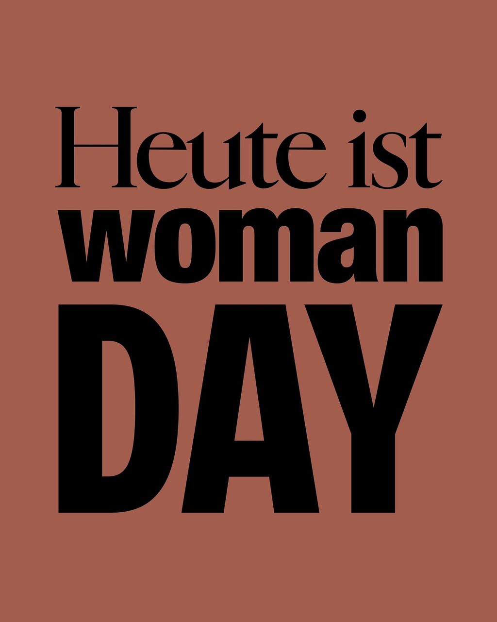 WOMAN DAY H/W 25