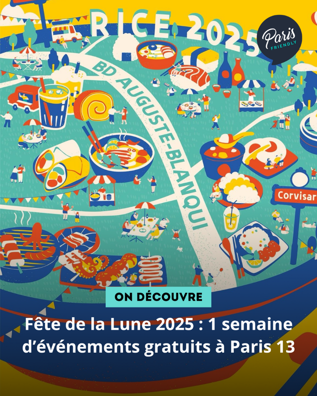 F&ecirc;te de la Lune 2025 : 1 semaine d&rsquo;&eacute;v&eacute;nements gratuits &agrave; Paris 13