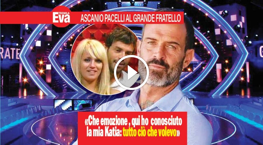 Ascanio e Katia, lui torna al Gf e si commuove per la moglie