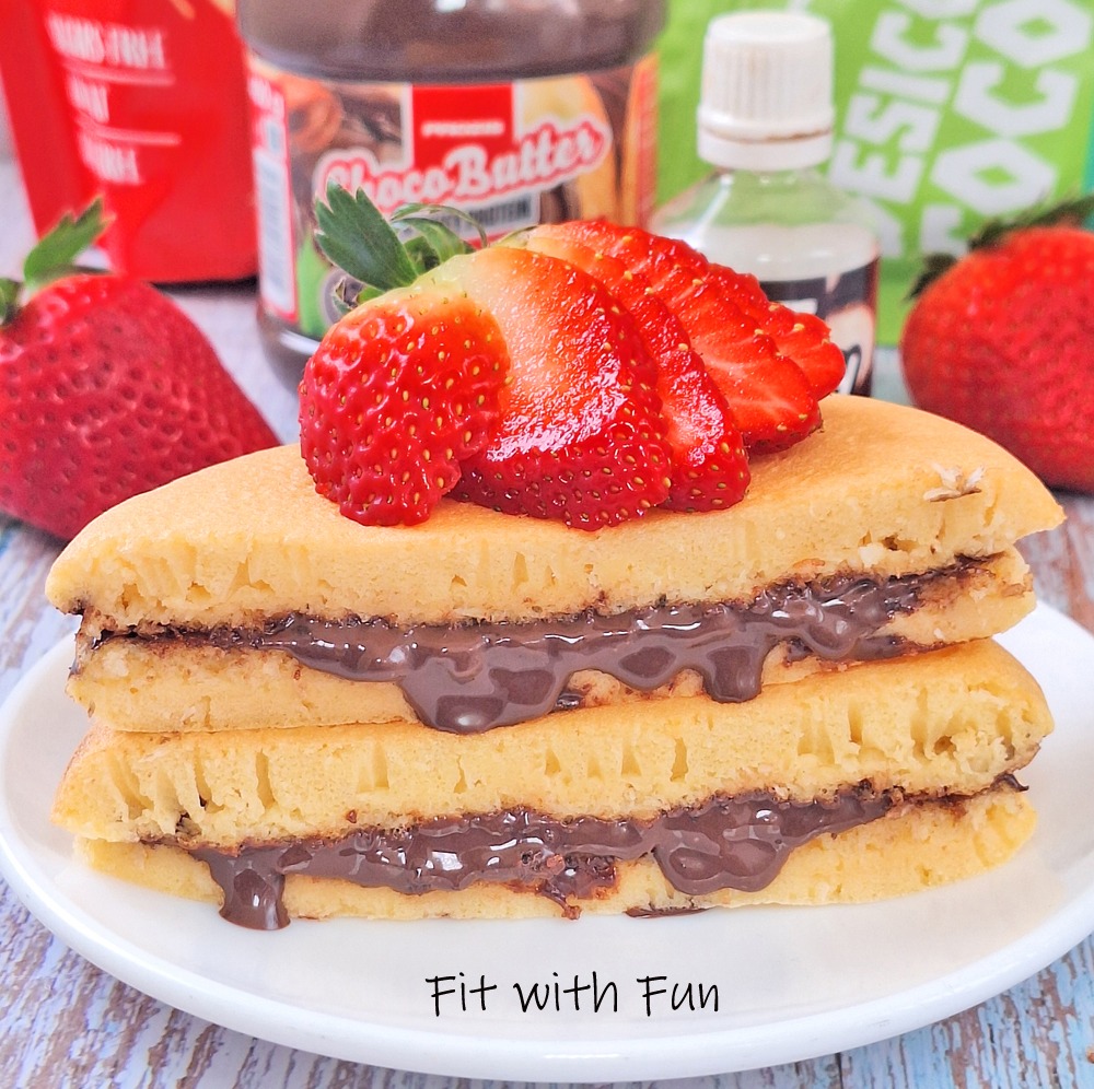 Dorayaki fit senza lattosio, i pancake ripieni facili con 4 ingredienti