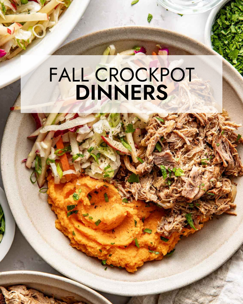 Fall Crockpot Dinners