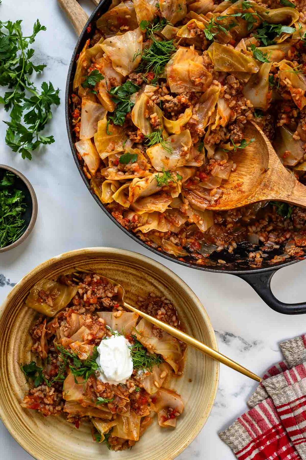 Kohlrouladen-Eintopf | einfache Rezept ohne Rollen | Elle Republic
