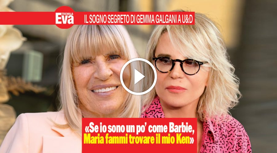 Gemma Galgani a U&D: &laquo;come Barbie voglio trovare il mio Ken&raquo;