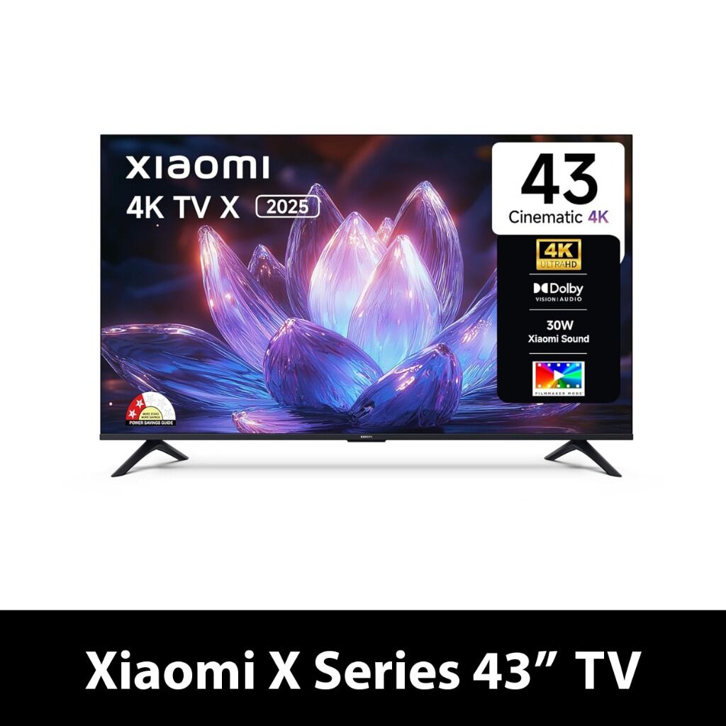 Mi X Series 43 Inch tv - Best tv under 20000