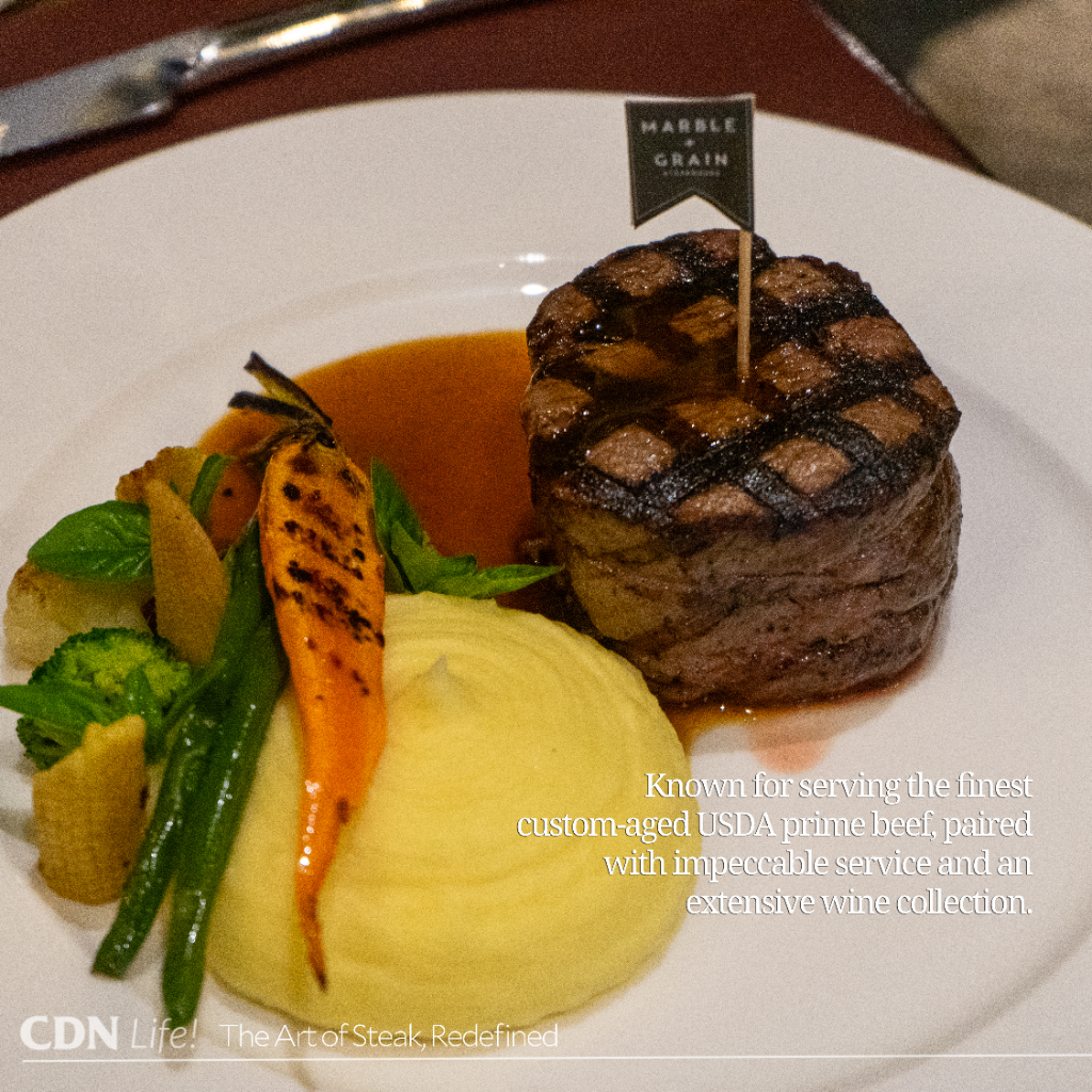 The Art of Steak, redefined at bai Hotel&rsquo;s Marble + Grain Steakhouse