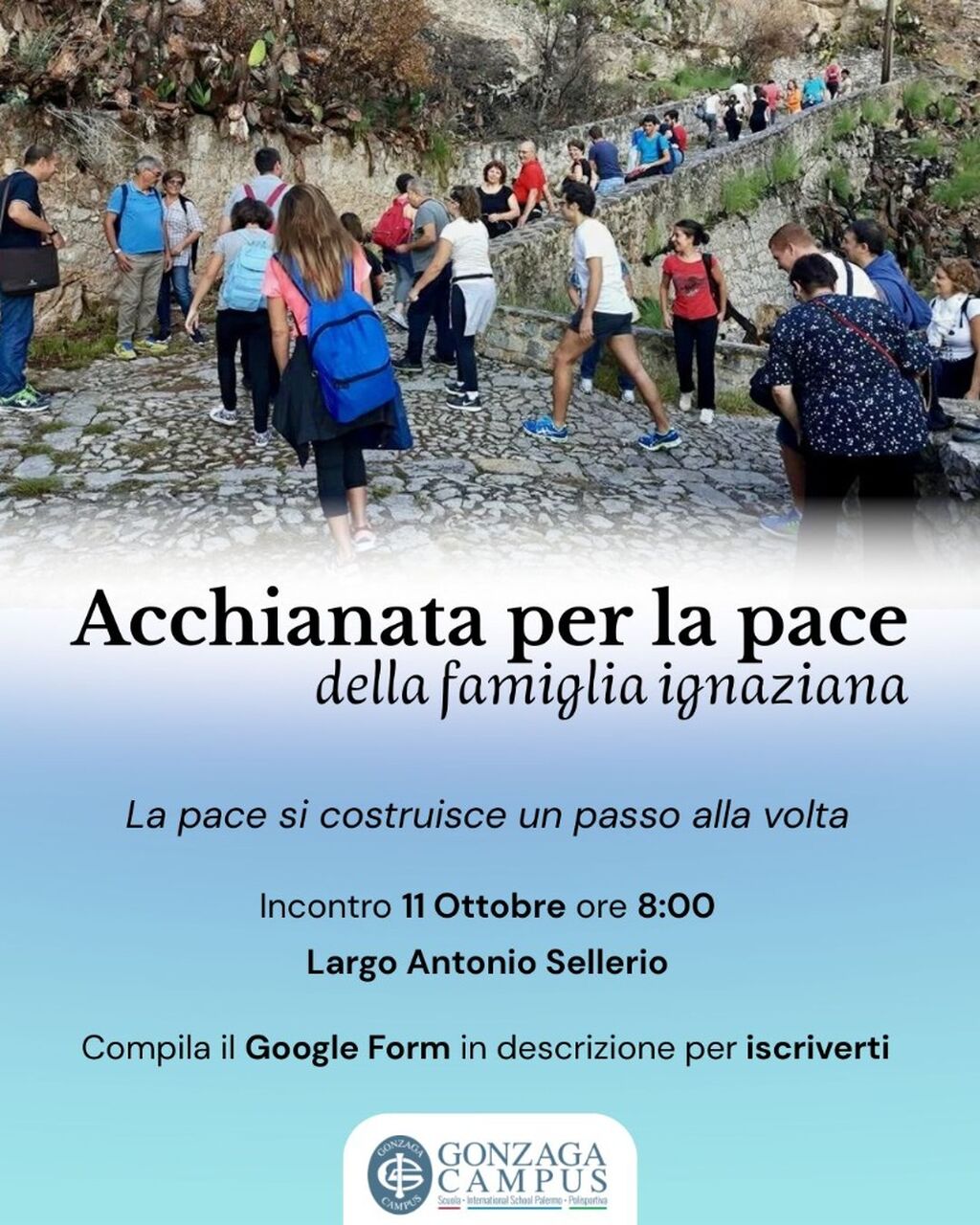 Acchianata per la pace della famiglia ignaziana