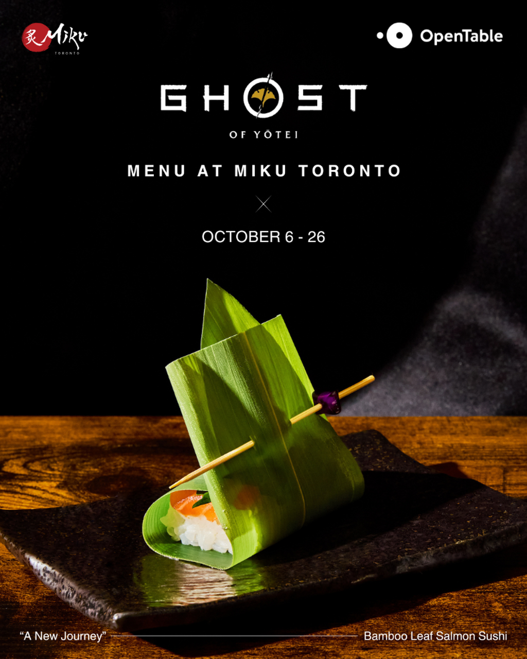 PlayStation&reg; Ghost of Yotēi-inspired Tasting Menu