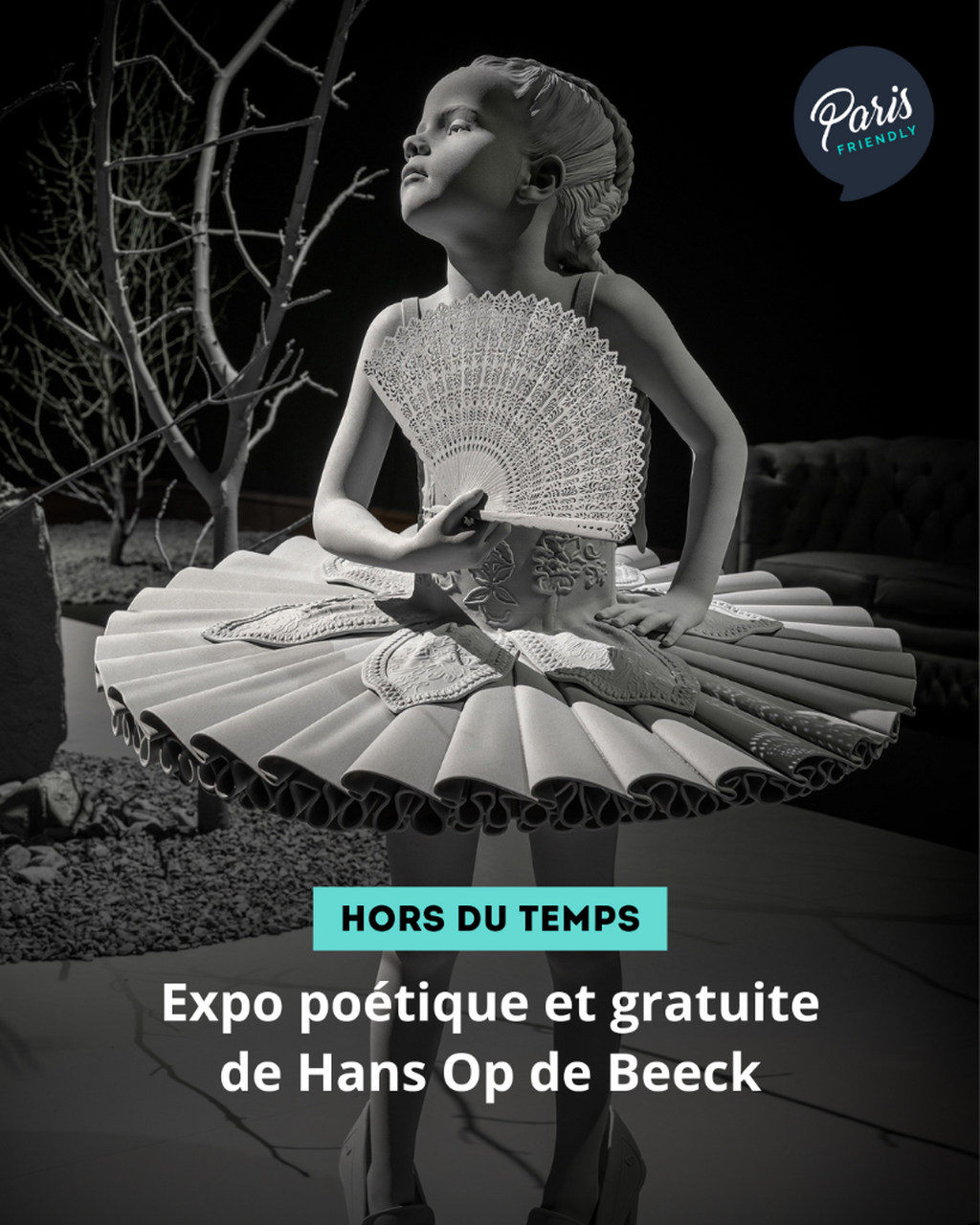 Expo po&eacute;tique et gratuite de Hans Op de Beeck