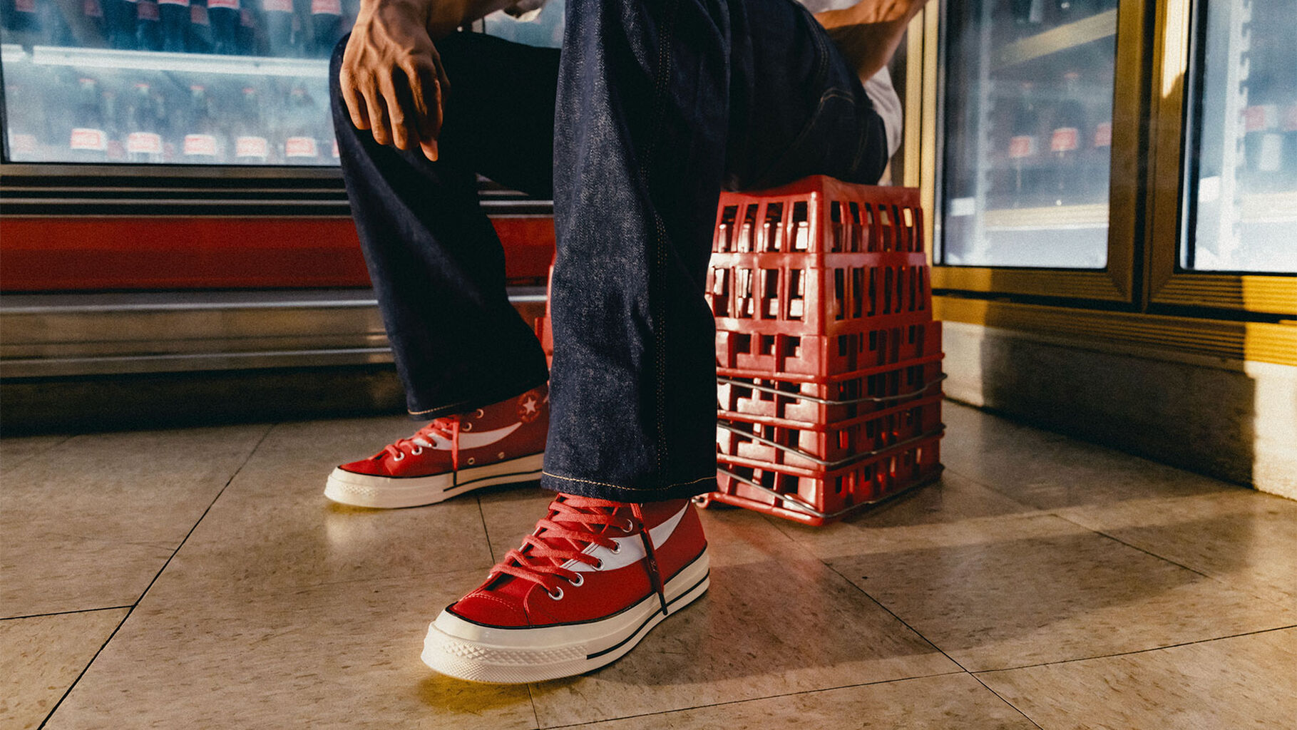 Coca-Cola and Converse collab includes Coke-red Chuck 70 sneakers