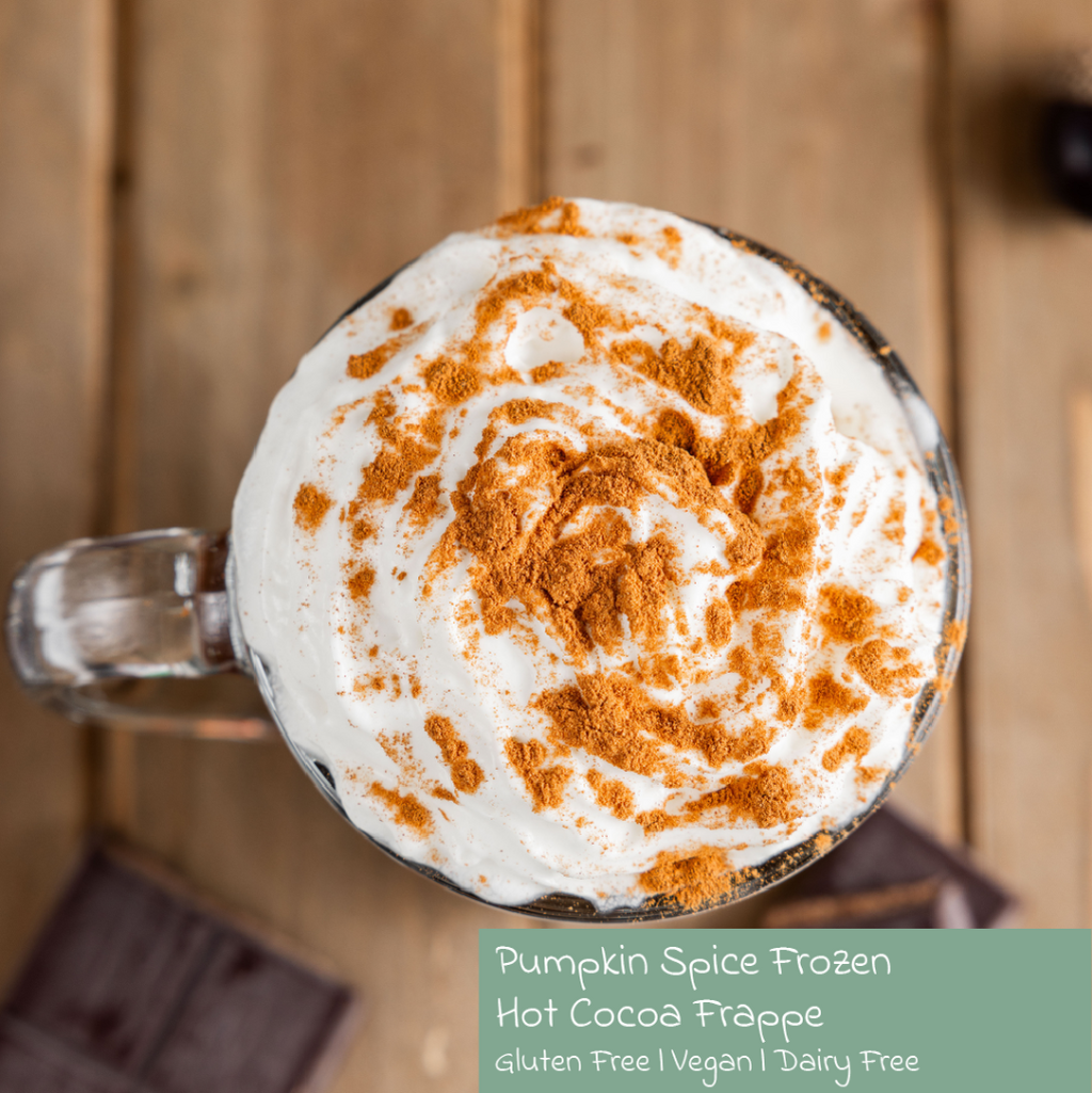 Frozen Pumpkin Spice Hot Cocoa Frappe