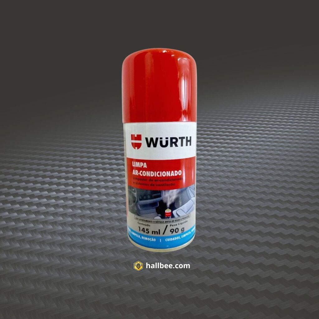Higienizador Limpa Ar Condicionado Wurth Carro Novo 145ml: Renove o Ambiente do Seu Ve&iacute;culo