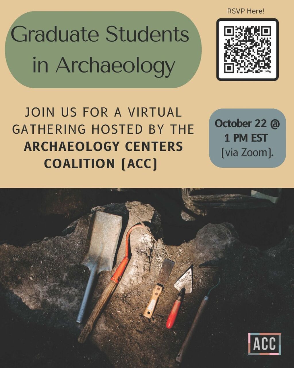 Building Community Across Archaeology Centers in the USA: Archaeology Centers Coalition (ACC) Graduate Student Webinar