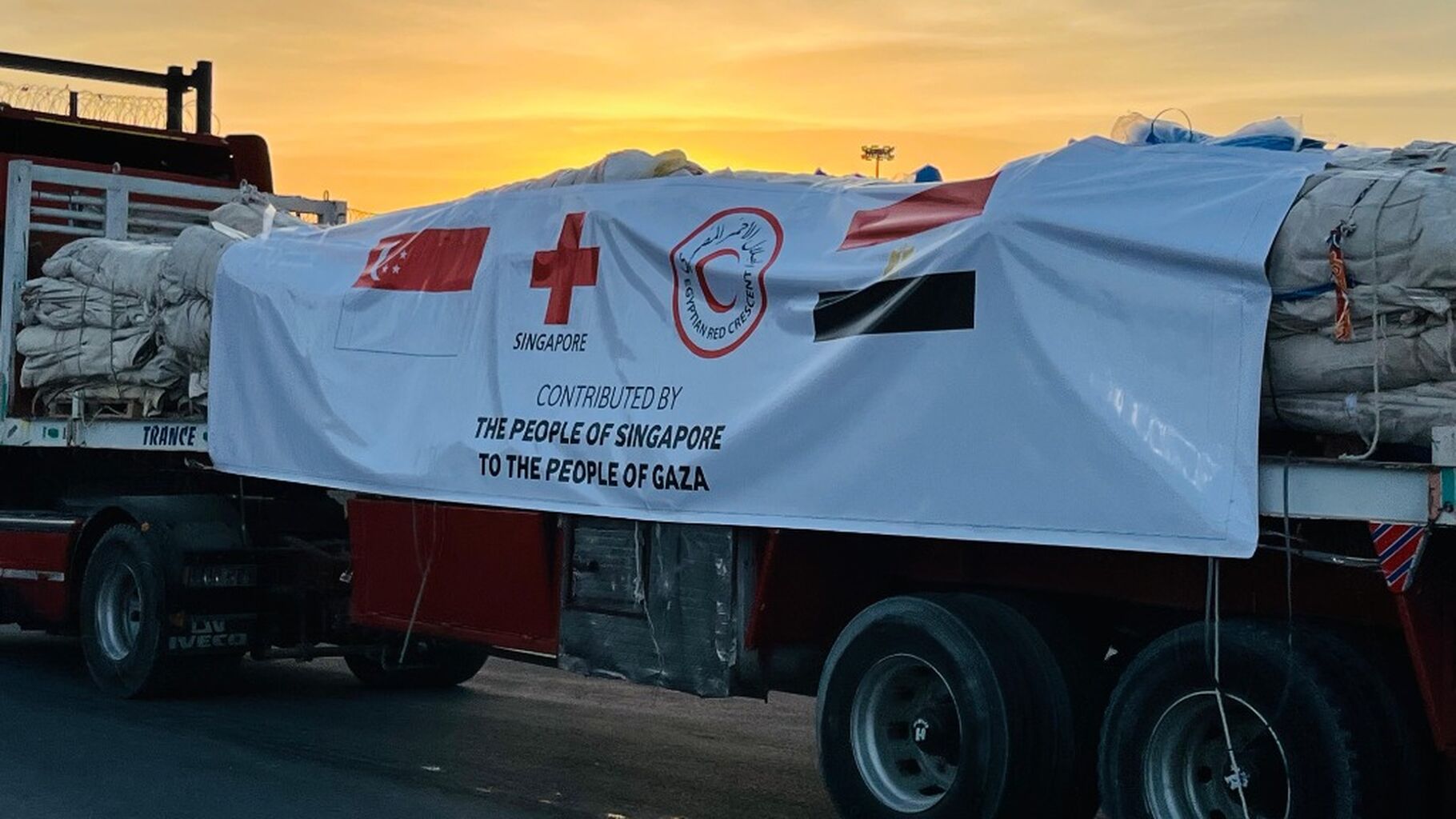 🤝 [Gaza Humanitarian Crisis] Singapore Red Cross&rsquo; Humanitarian Aid Arrives in Gaza