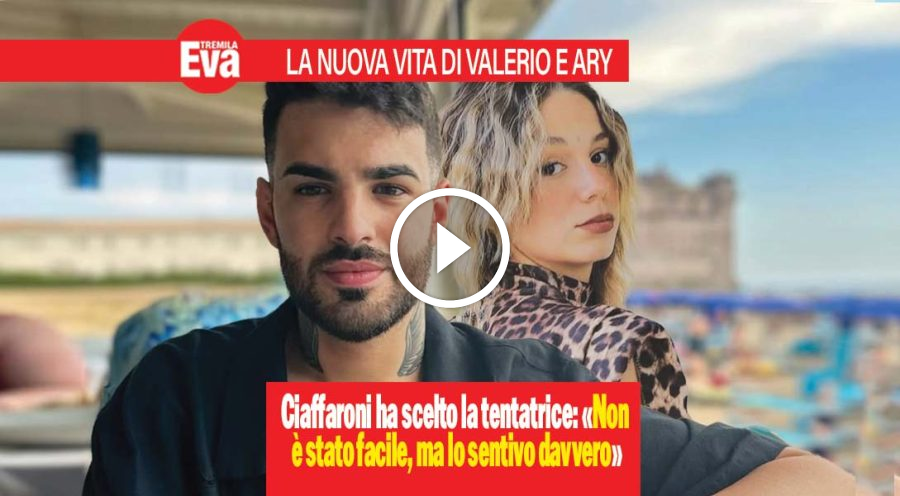 Valerio e Ary innamorati e felici: &laquo;una scelta difficile&raquo;