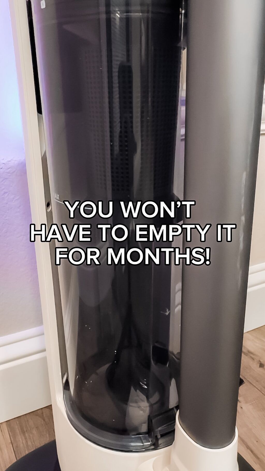 SELF EMPYTING VACUUM
