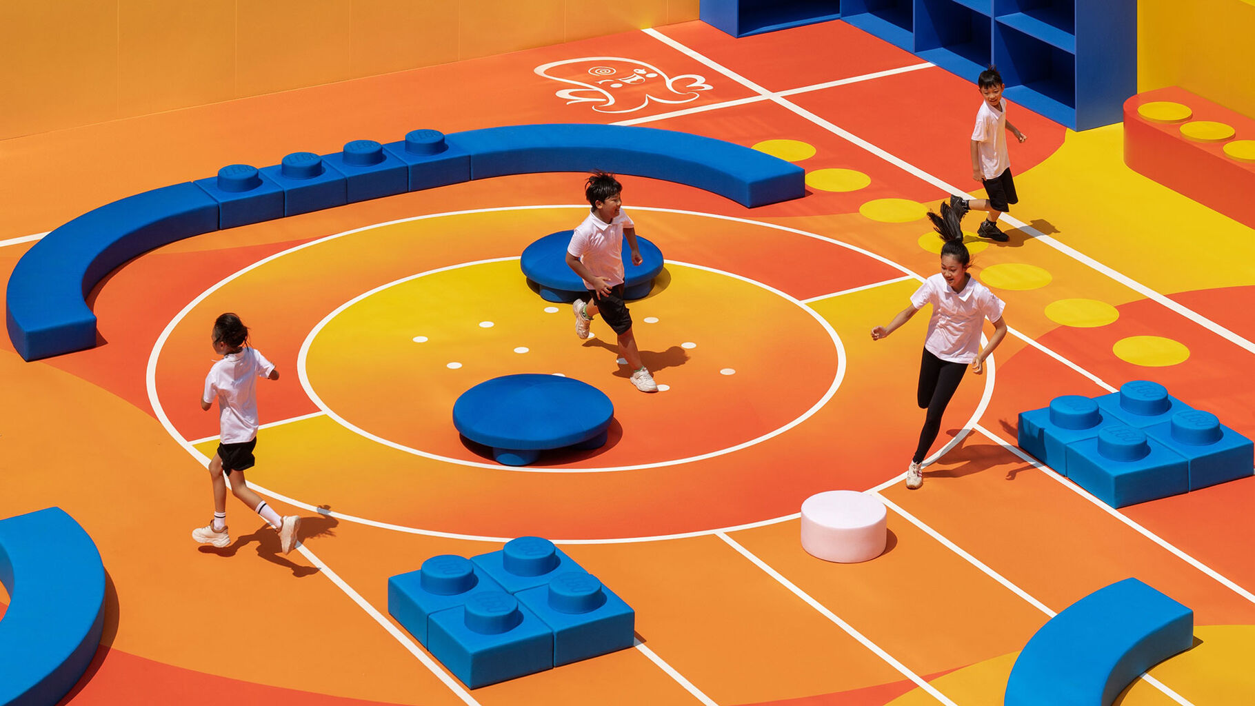 Lego and Nike&rsquo;s new playground in China is modeled after a 3x2 brick