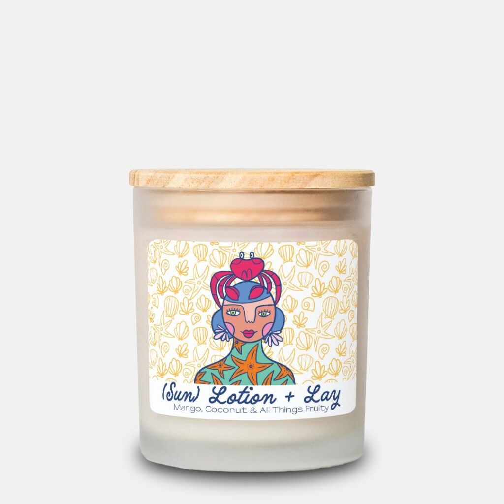 Ocean Ladies (Sun) Lotion & Lay Candle | Etsy