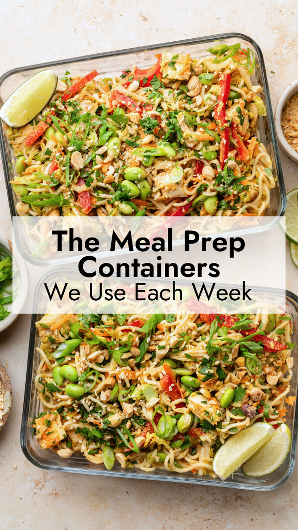 The Meal Prep Containers We Use each Week