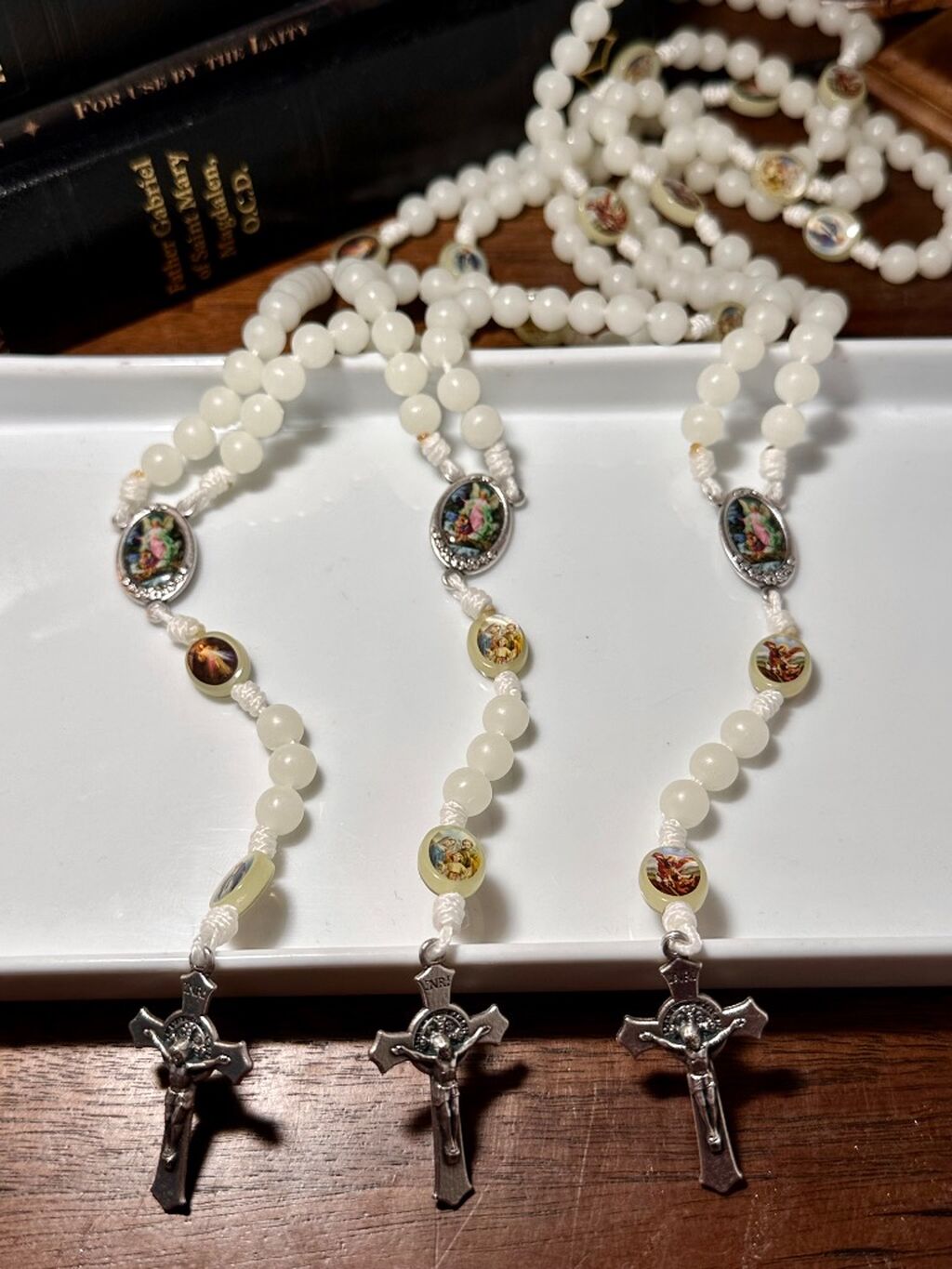 Luminous Guardian Angel Rosaries