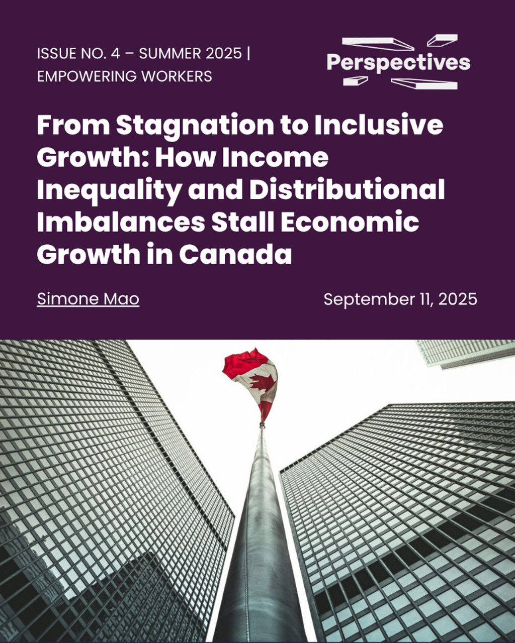 From Stagnation to Inclusive Growth: How Income Inequality and Distributional Imbalances Stall Economic Growth in Canada | Perspectives Journal
