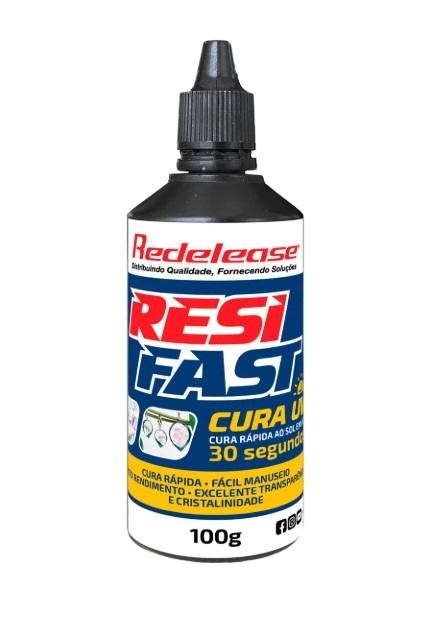 RESINA UV PARA ACABAMENTO DE PE&Ccedil;AS (PLA)