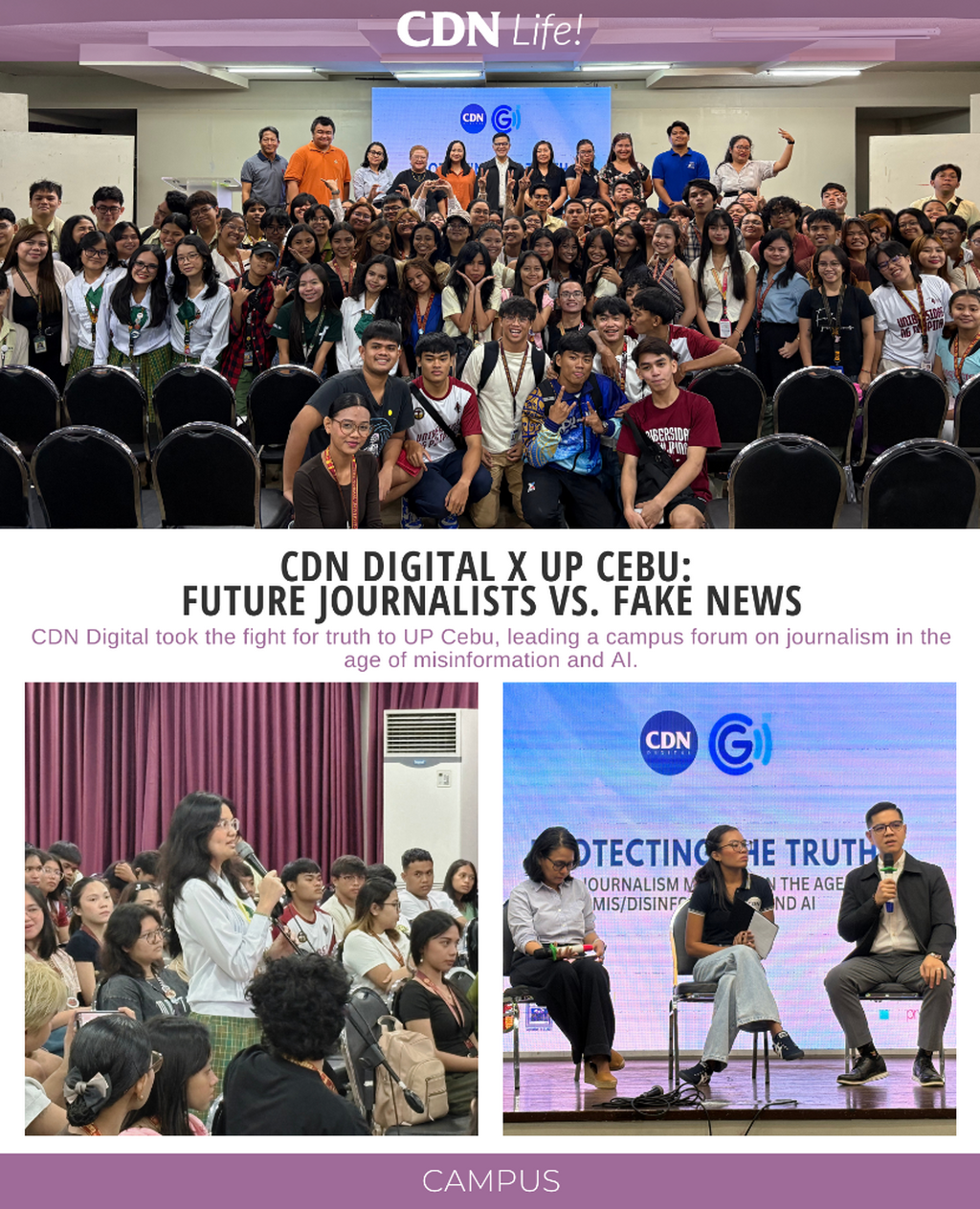 CDN Digital holds discussion forum on journalism in the age of disinformation, misinformation, and artificial intelligence