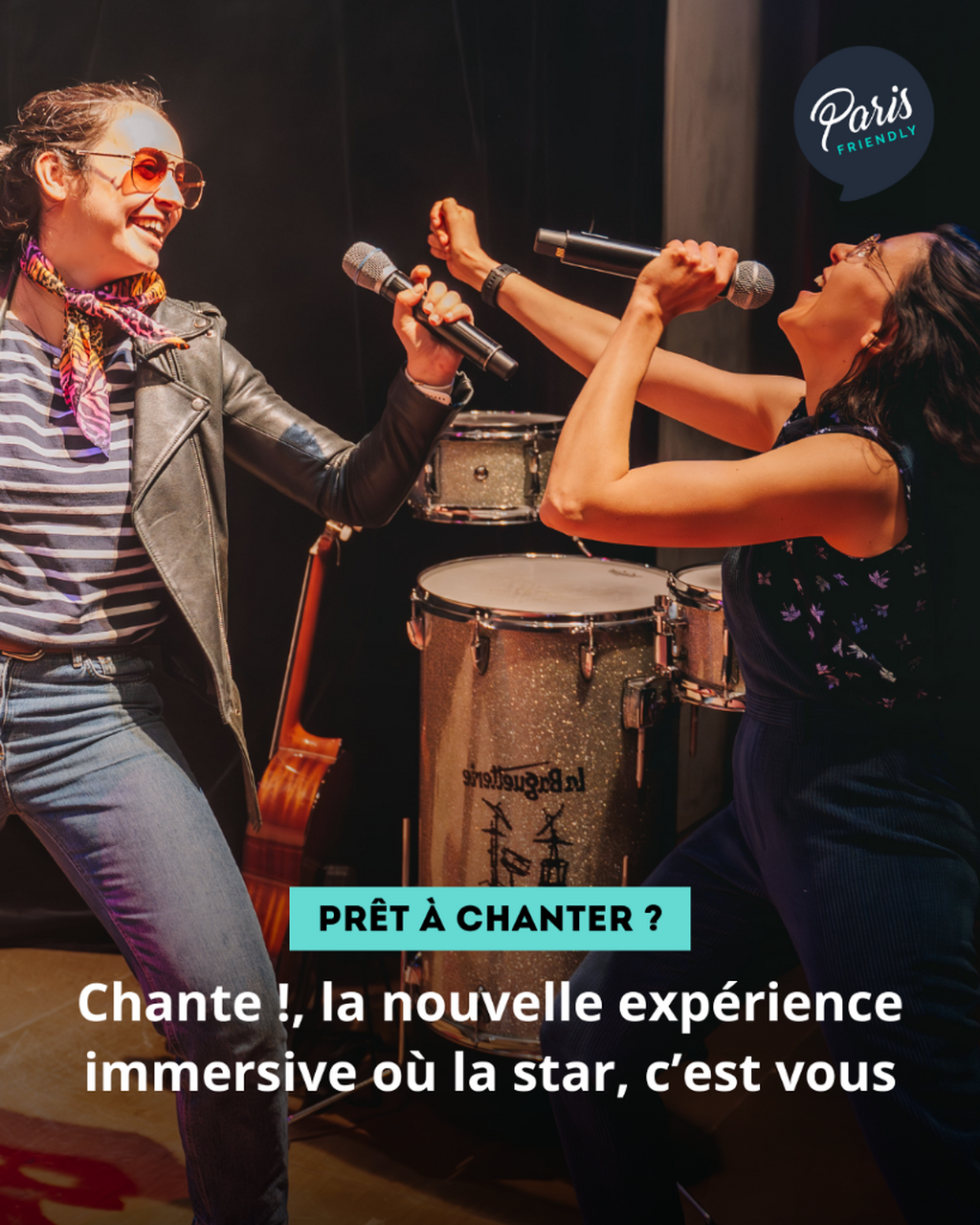 Chante !, la nouvelle exp&eacute;rience immersive o&ugrave; la star, c&rsquo;est vous