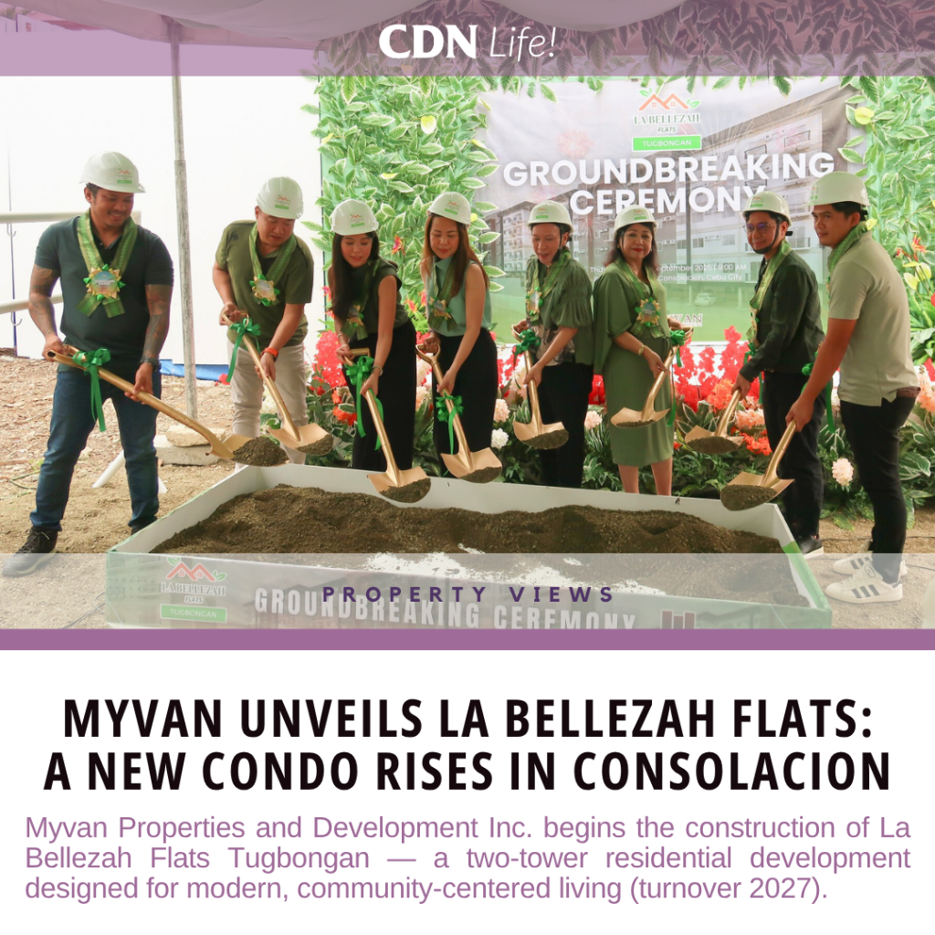 La Bellezah Flats Tugbongan breaks ground for 2-tower condominium, turnover in 2027