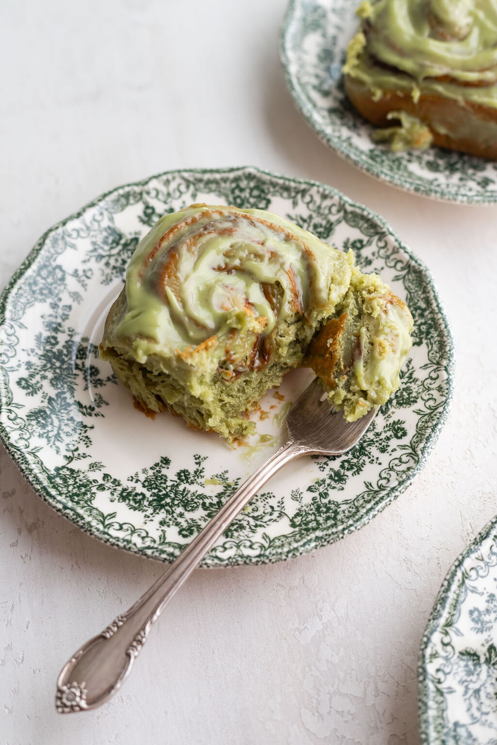 Matcha Cinnamon Rolls