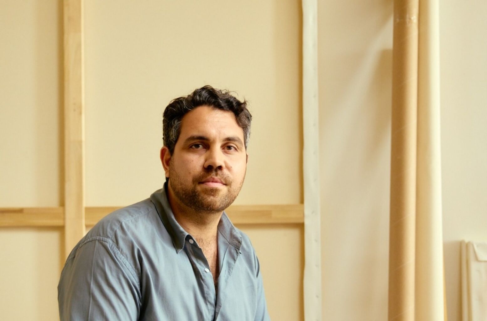 Qantas: Artist Christopher Bassi Blends Eurocentric Oil Painting With a Reverence for Country