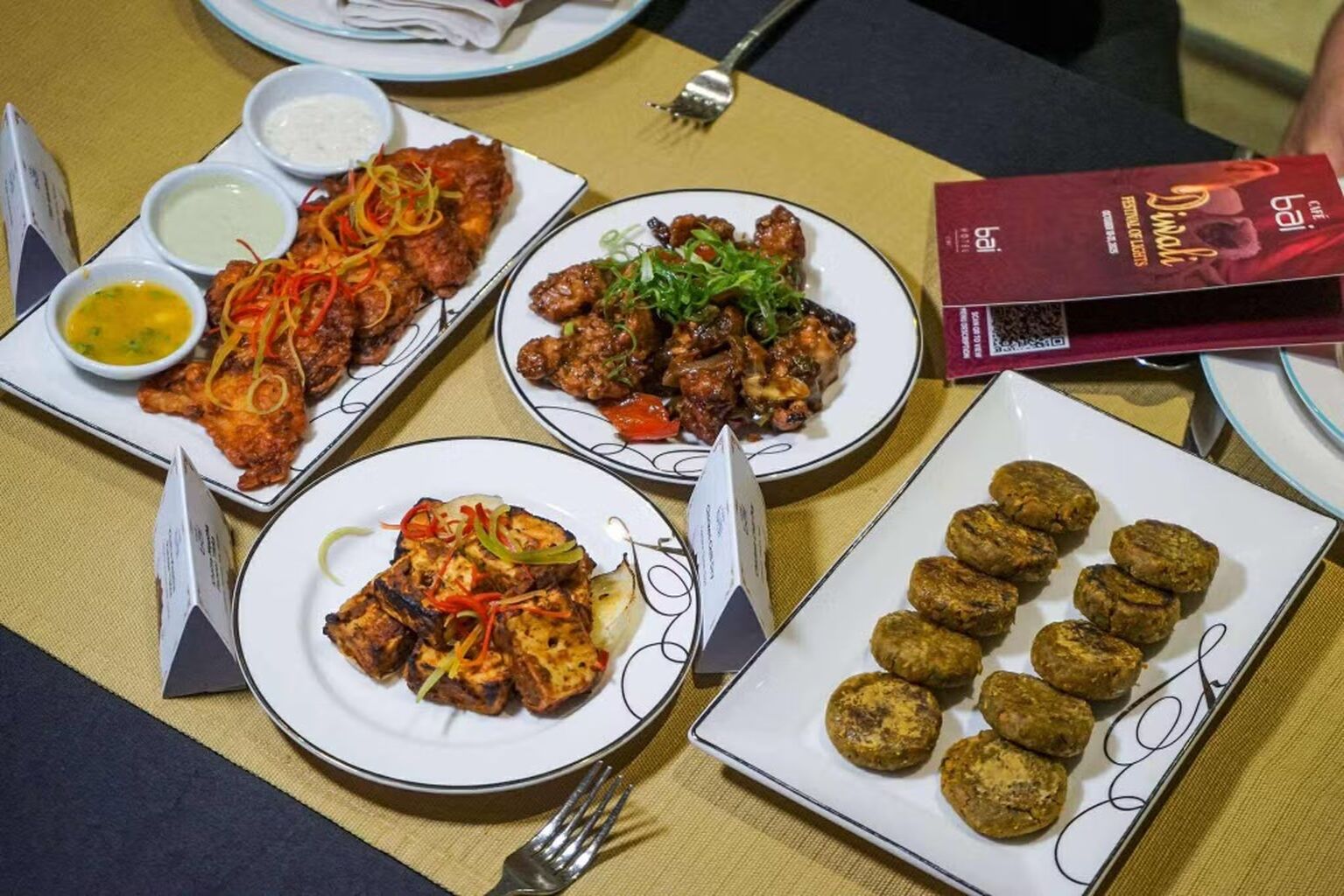 A feast of light: Caf&eacute; bai celebrates Diwali with a dazzling culinary experience