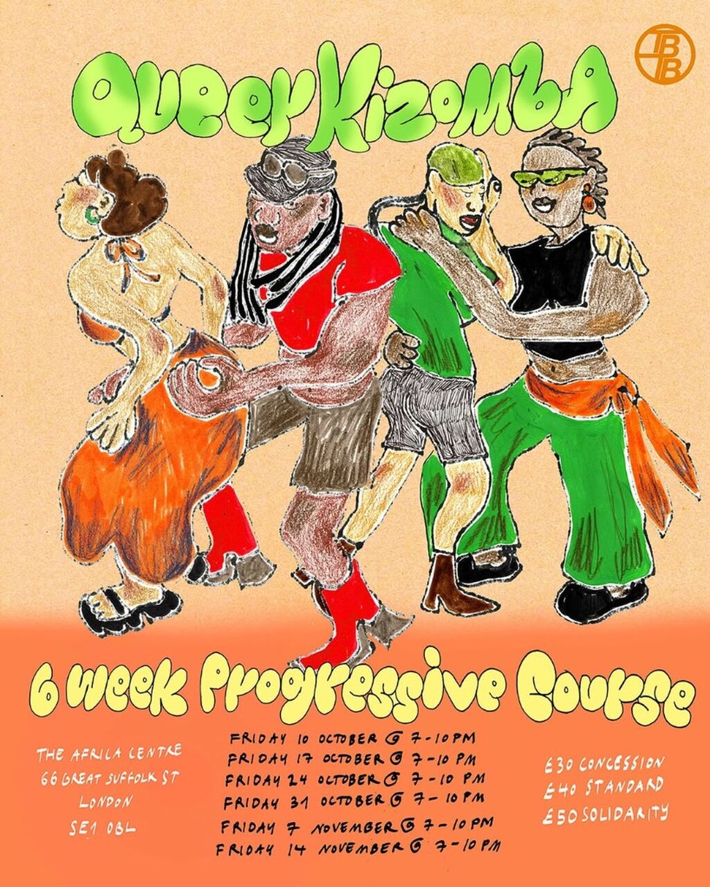 Queer Kizomba: 6 Week Progressive Course