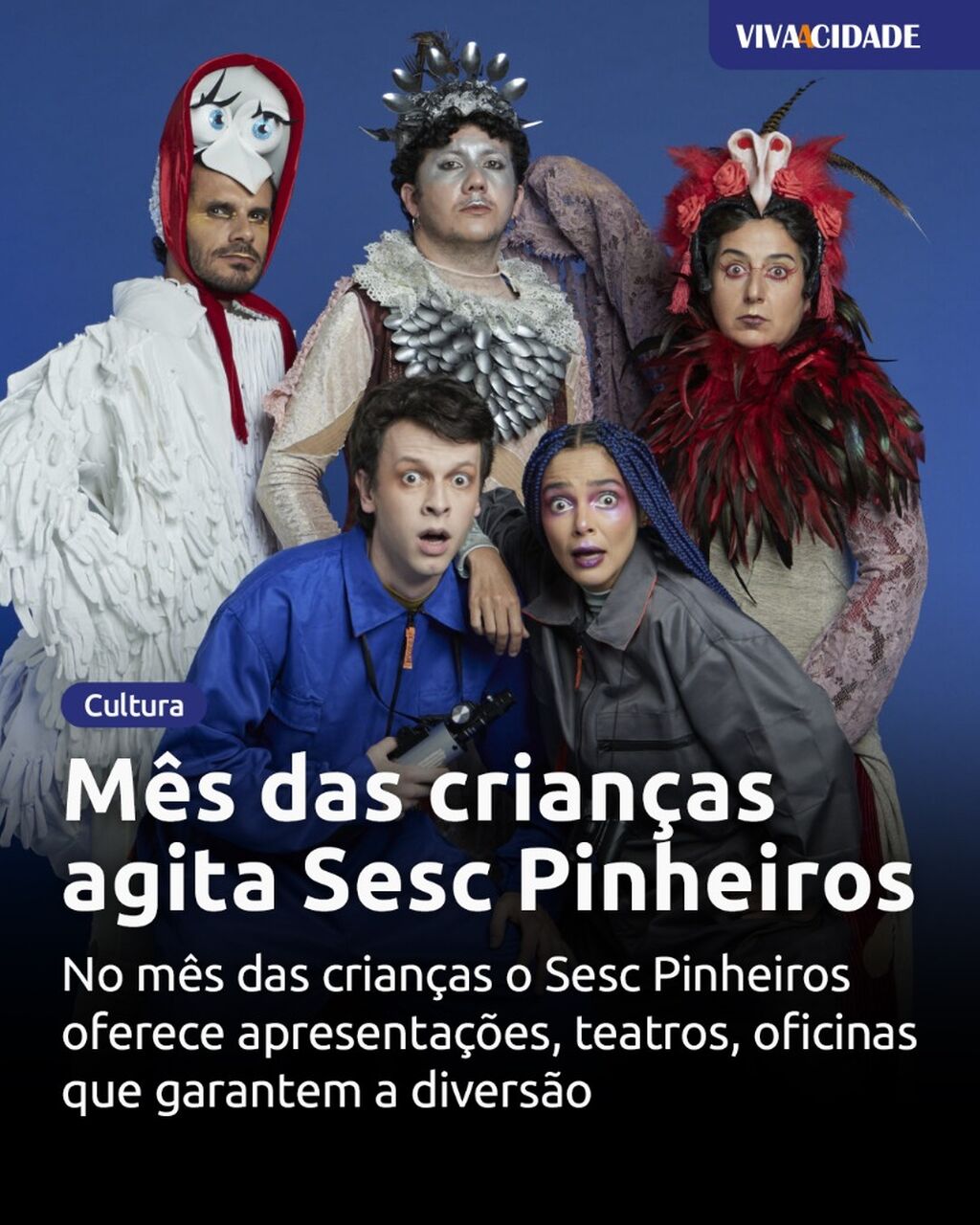 M&ecirc;s das crian&ccedil;as agita Sesc Pinheiros