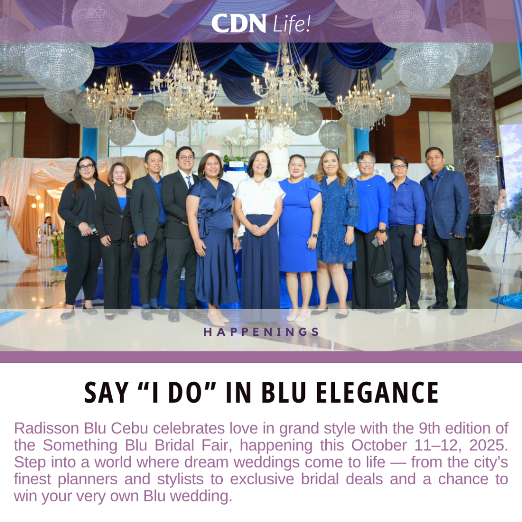 Radisson Blu Cebu celebrates the 9th edition of the Something Blu Bridal Fair on October 11&ndash;12, 2025 