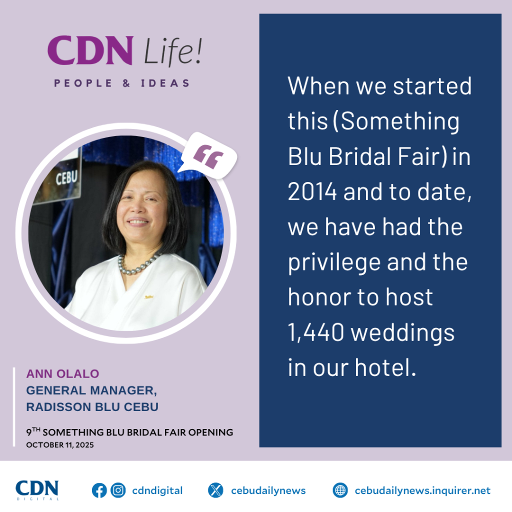 Radisson Blu Cebu celebrates the 9th edition of the Something Blu Bridal Fair on October 11&ndash;12, 2025 