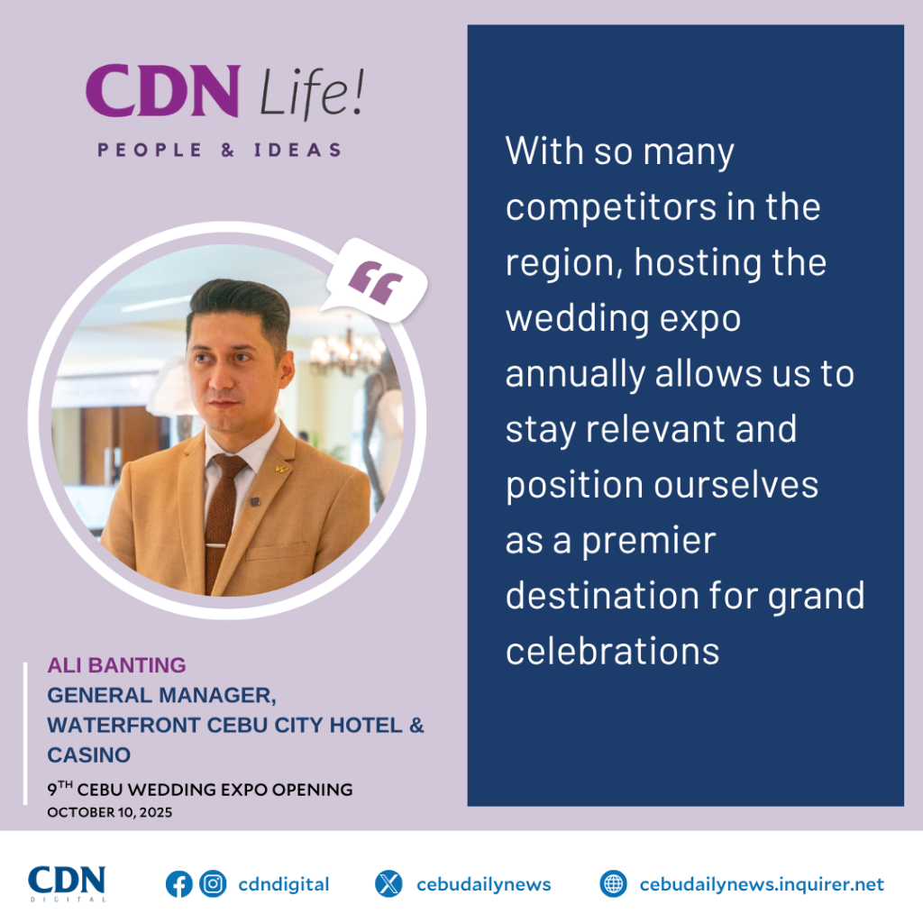 Cebu Wedding Expo 2025: Plan your dream wedding at Waterfront Cebu City Hotel & Casino, October 10-12