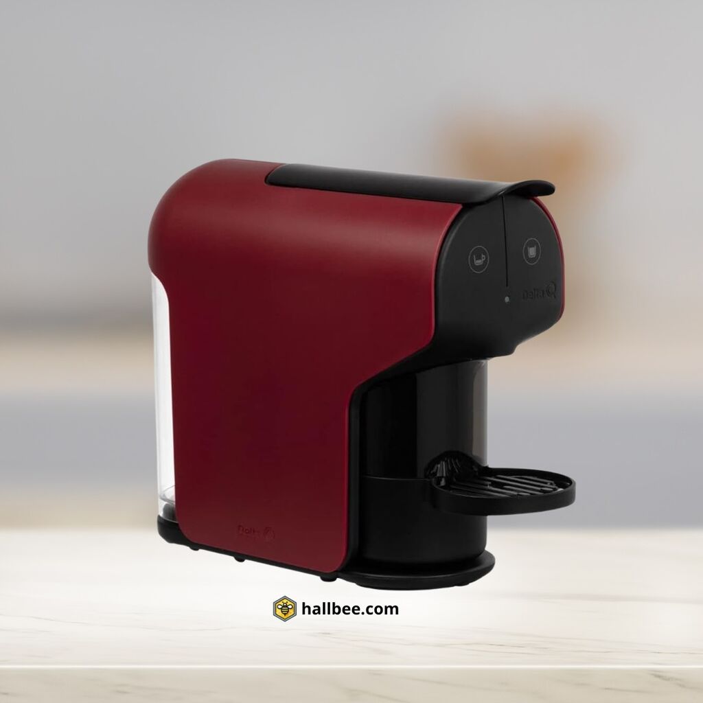 Cafeteira de C&aacute;psulas Delta Q Quick Vermelha 127V: Design, Praticidade e Sabor em um s&oacute; Equipamento