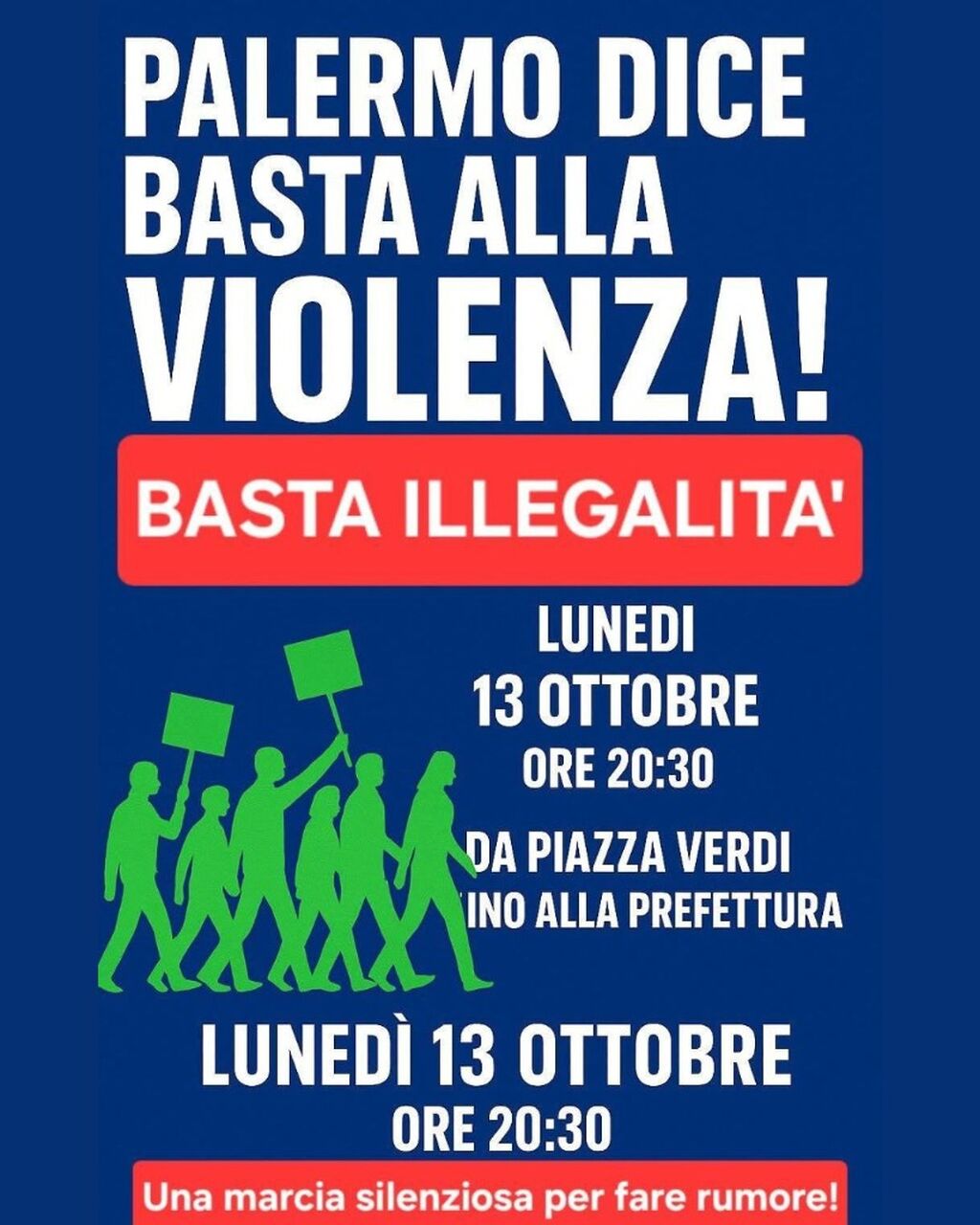 Stasera tutti in strada per Paolo