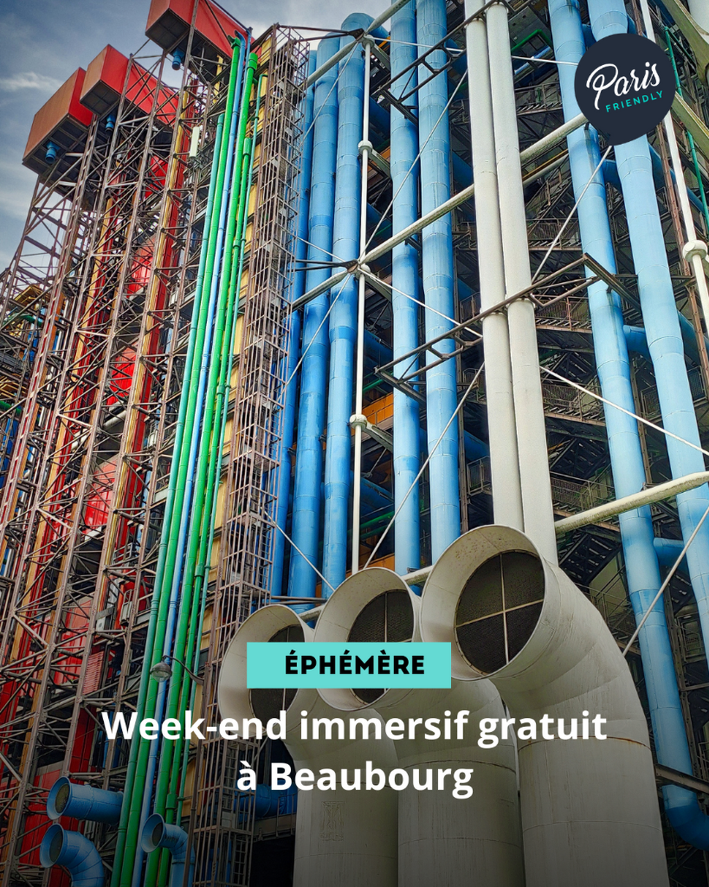 Because Beaubourg : deux jours pour vivre le Centre Pompidou comme jamais auparavant