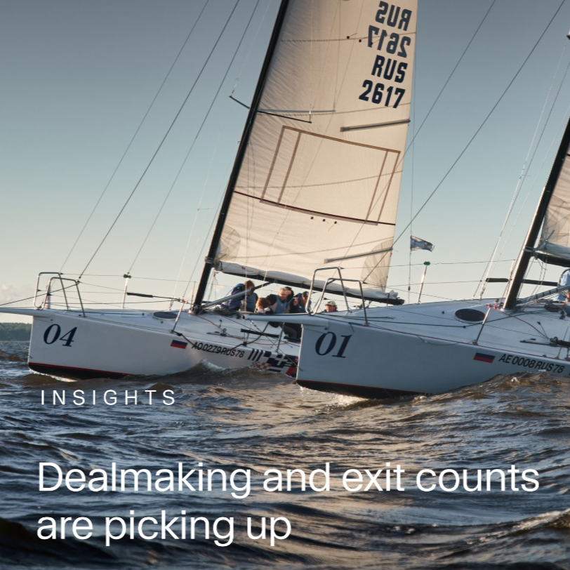 Dealmaking and exit counts are picking up