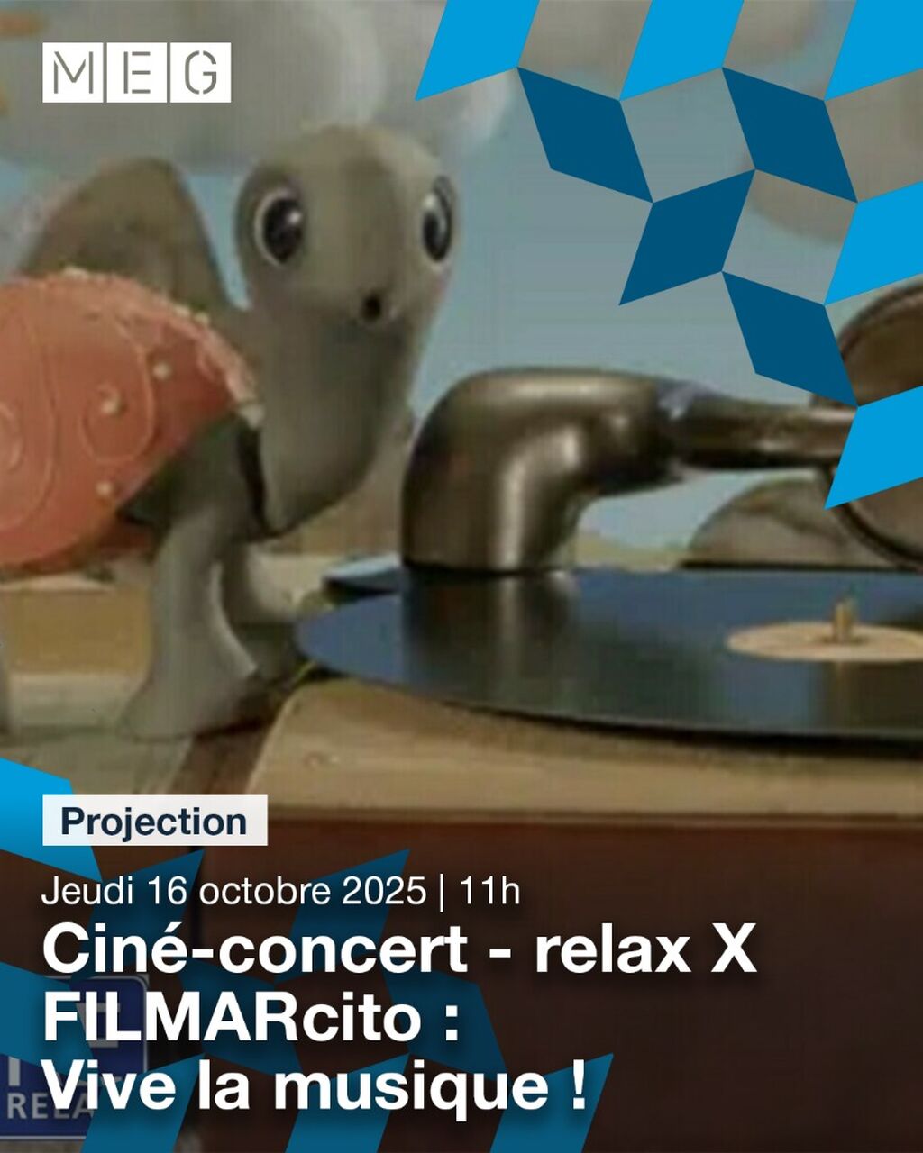 📢 Cin&eacute;-concert - relax X FILMARcito : Vive la musique ! 📢