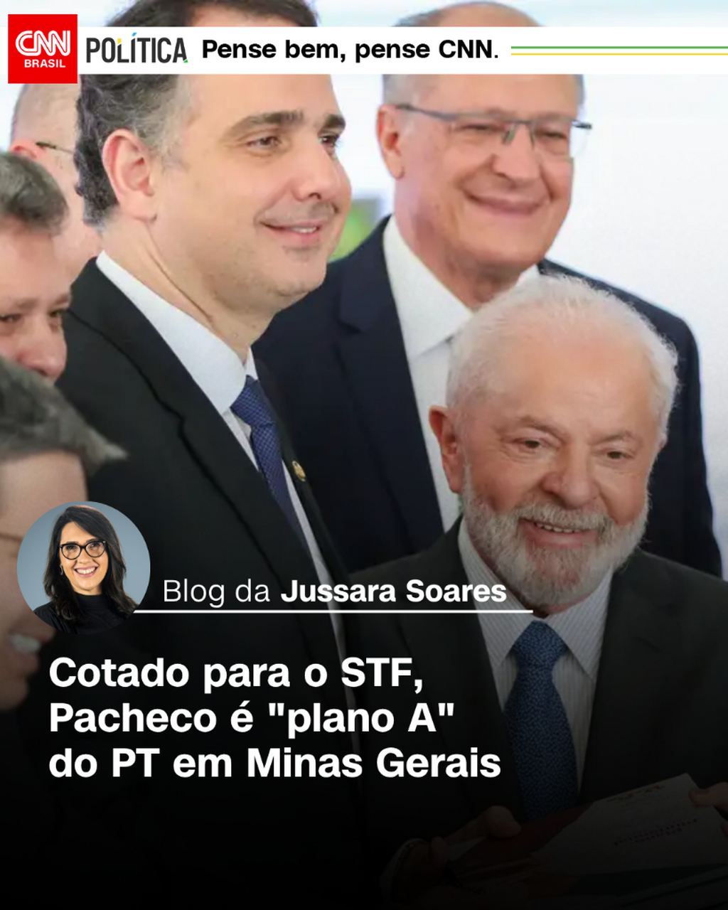 Cotado para o STF, Pacheco &eacute; "plano A" do PT em Minas Gerais