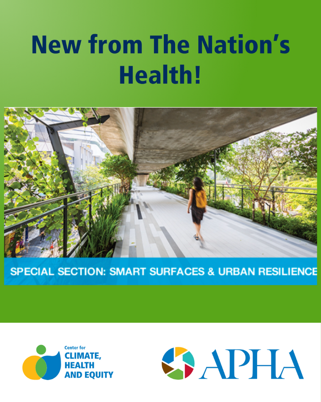 Special Section: Smart surfaces and urban resilience | The Nation's Health