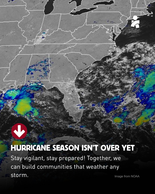 Hurricane Season isn't Over Yet