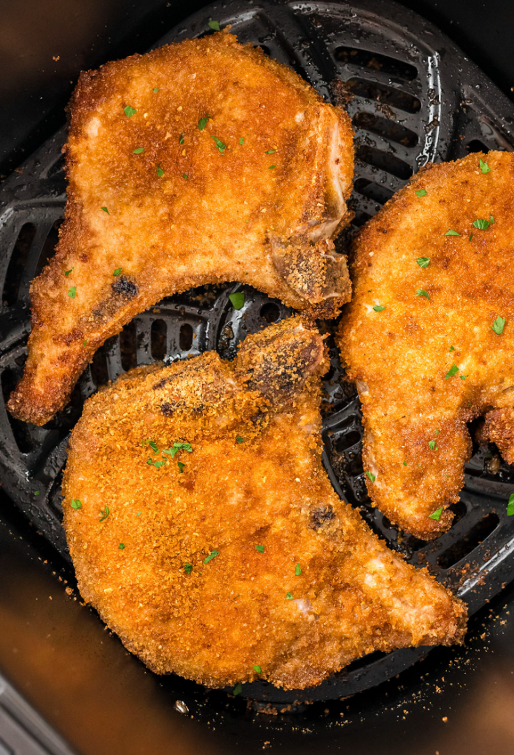 Air Fryer Shake and Bake Pork Chops