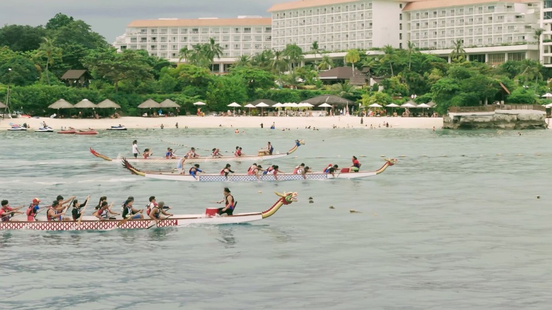 Shangri-La Mactan brings the spirit of Dragon Boat Regatta to Mactan shores