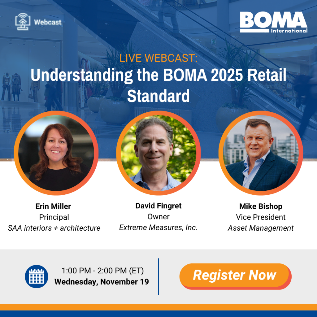 Live Webcast: Understanding the BOMA 2025 Retail Standard 