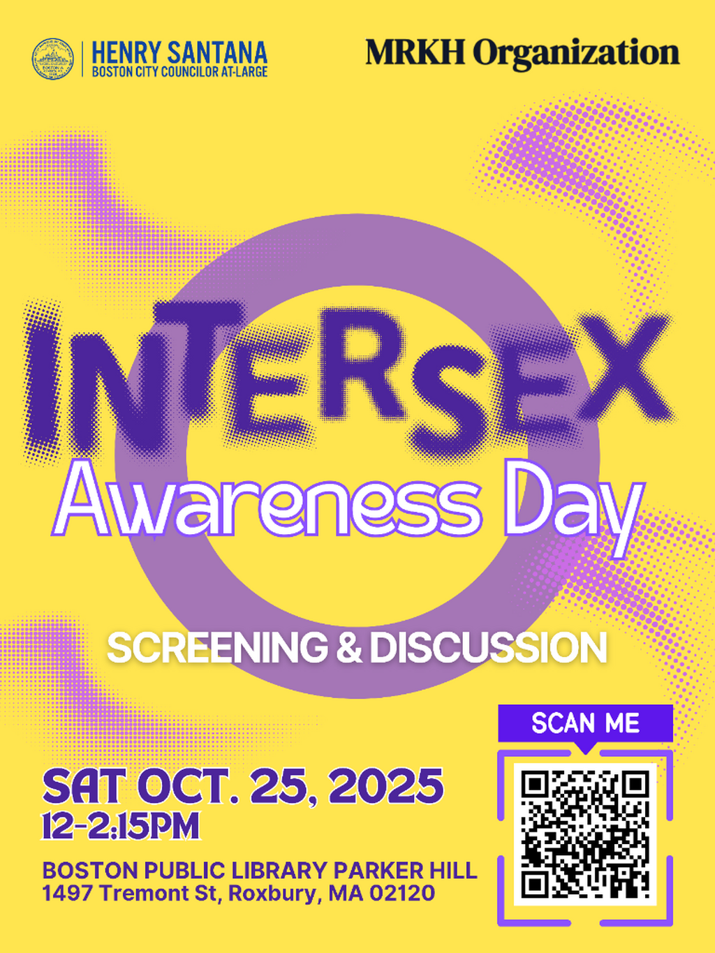 Intersex Awareness Day: Screening + Discussion