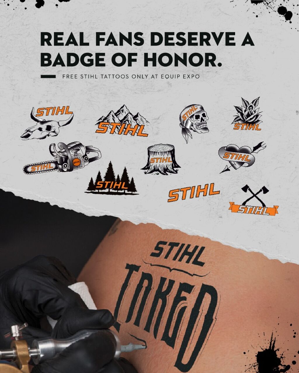 STIHL Tattoos at Equip Expo